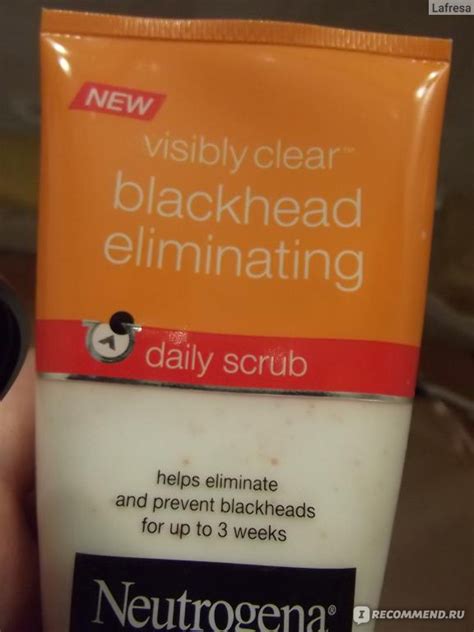 Скраб для лица Neutrogena® Visibly Clear™ Ежедневный от черных точек ...