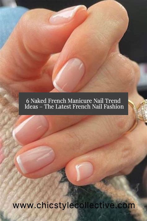 The Naked French Manicure French Manicure Nails French Manicure Gel Nails Gel French Manicure
