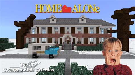 How To Build The Home Alone Mansion In Minecraft Day 5 Of 12 Builds