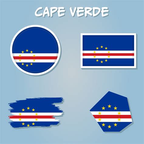 Flag of Cape Verde, national banner and patriotic symbol. 21953698