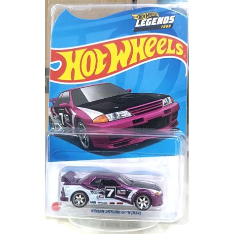Hot Wheels Nissan Skyline Gtr R Legend Tour Free Original Protector Case Shopee Malaysia