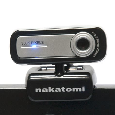 USB VGA Веб-камера черная Nakatomi WC-E350 Black-Silver