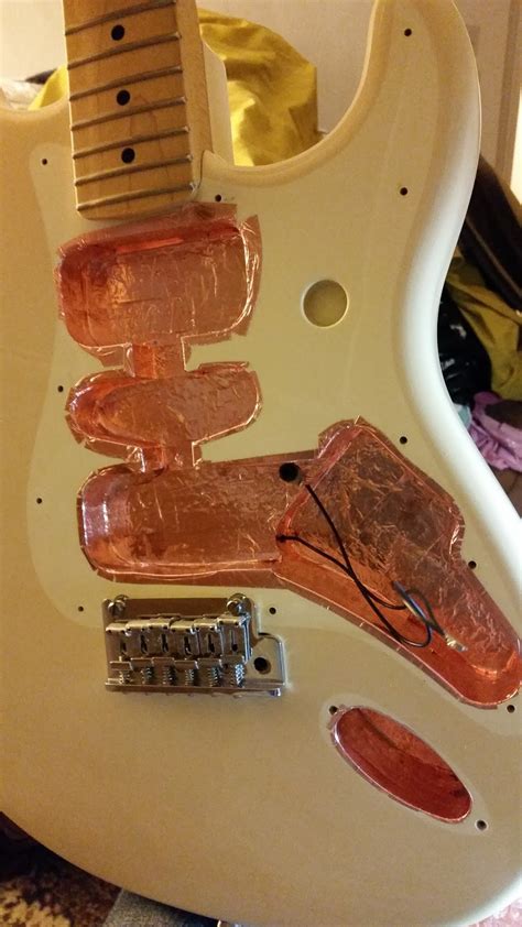 Ixxd Guitar Mods Shielding A Strat