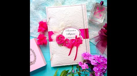 Скрапбукинг/Вдохновение: Обзор работ, летаем с бабочками! - YouTube