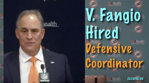 Vic Fangio Is The Newly Hired Defensive Coordinator Of The Miami