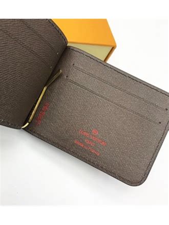 Зажим для денег Louis Vuitton Damier Ebene - купить за 2850 руб. Жми!