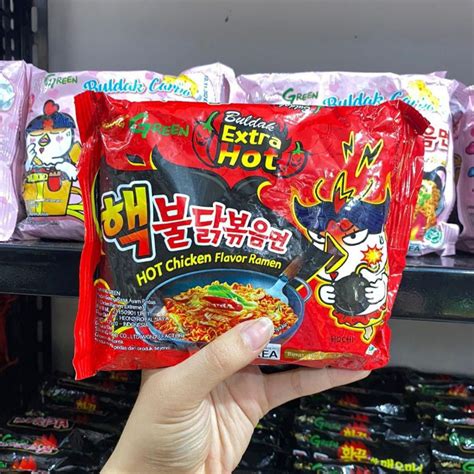Jual Samyang Hot Chicken Flavor Mie Instan Pedas Korea Halal Gr Gr Shopee Indonesia
