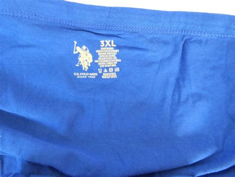US POLO ASSOC Mens String Bikini Size XL Royal Blue UNderwear Size
