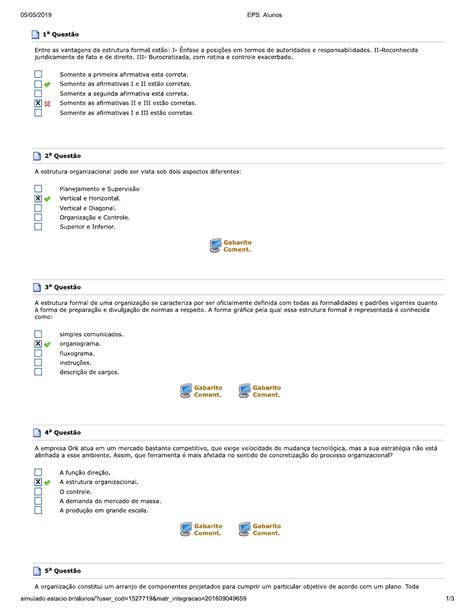 A Estrutura Formal Pode Ser Representada Por - Várias Estruturas