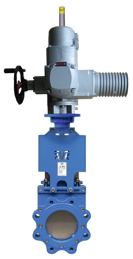 Задвижка шиберная с выдвижным шпинделем с электроприводом AVK 702/70 PN ...