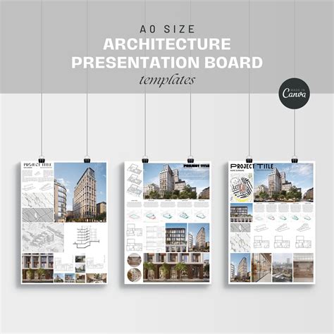 architecture  board templates canva   board