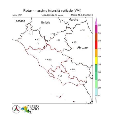 Radar Lazio | Meteo Regione Lazio
