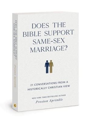 Does The Bible Support Same Sex Marriage 21 Conversations From A Historically Christian View