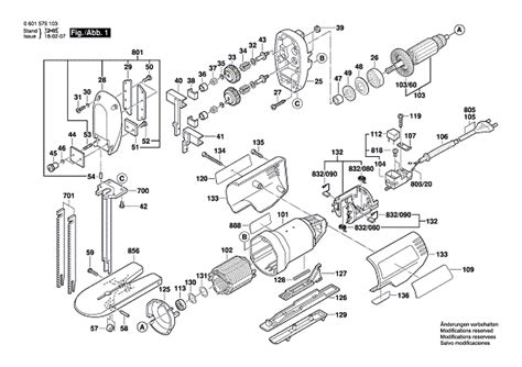 Bosch Univ Foam Rubber Cutter 1575 A 115v 0601575139 Partswarehouse