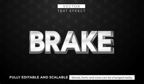 Premium Vector Editable Text Effect