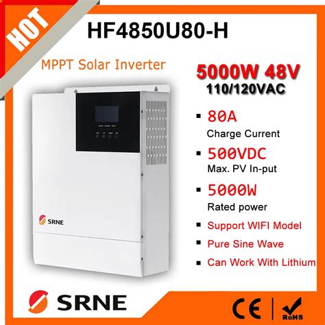 Srne W V Hybrid Inversor Built In A Mppt Solar Charger