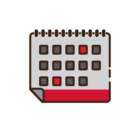 calendar icon vector logo illustration 13570319 Vector Art at Vecteezy