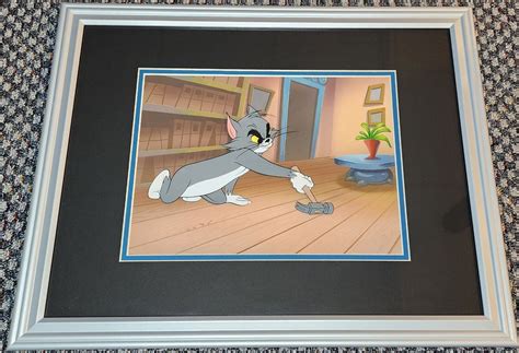 1960s Mgm Chuck Jones Tom And Jerry Production Animation Cel Of Tom