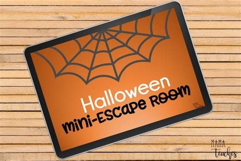 digital  digital halloween escape room  kids mama teaches