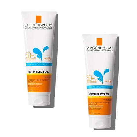 Anthelios Xl Wet Skin Gel Spf50 La Roche Posay Duplo 2x200ml