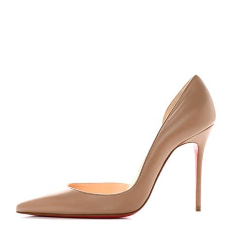 Christian Louboutin Nappa Iriza Pumps Nude Fashionphile