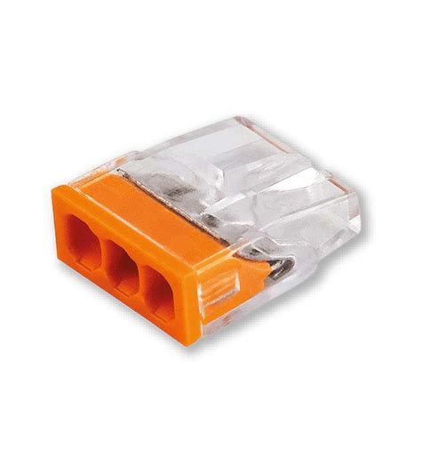 mini push  wire connector  poles sas