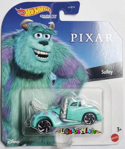 Hot Wheels Sulley Disney Pixar Character Cars Lacrado Frete grátis