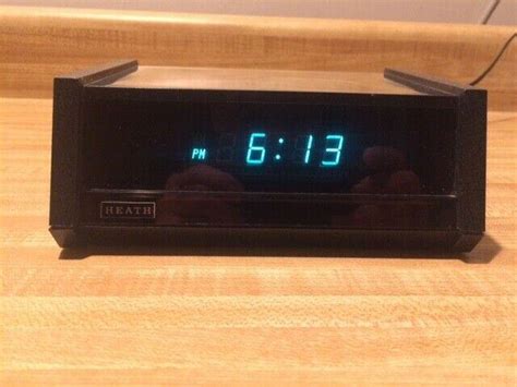 Vintage Heathkit Digital Clock Model Gc 1107 With Manual 2054565851
