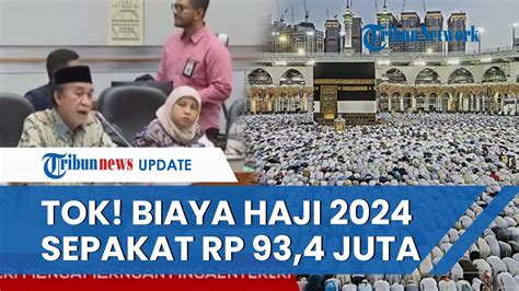 Tok Menag Dan Komisi Viii Dpr Sepakati Biaya Haji Rp Juta