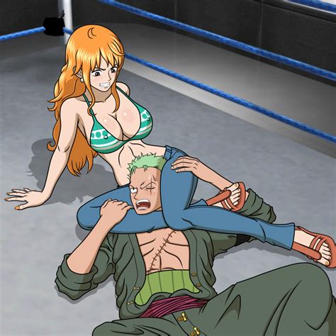 Nami Vs Zoro Headscissors By Evanime Hentai Foundry