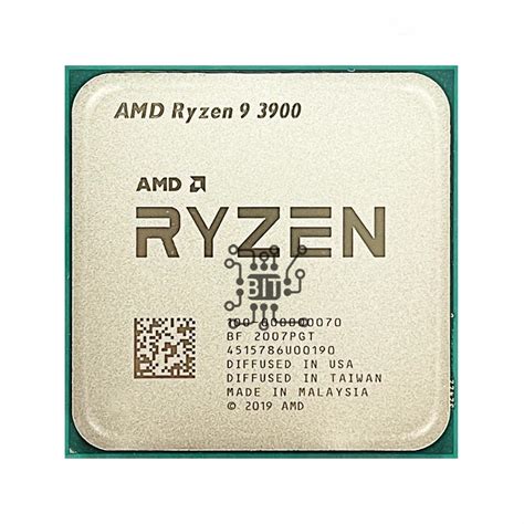 AMD Ryzen 9 3900 R9 3900 3 1 GHz Prosesor CPU 24 Thread Dua Belas Core