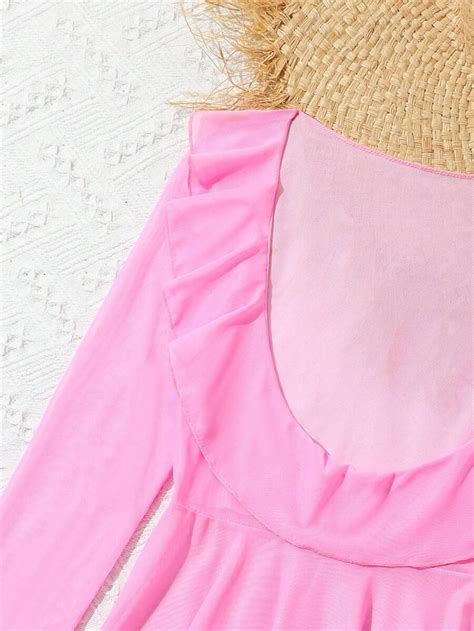 Tween Girl Fashion Solid Color Bikini Set SHEIN USA