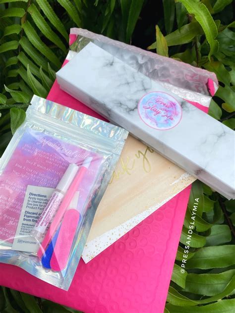 Ballerina Nude Ombre Pixie Crystal Rhinestones Custom Press On Etsy