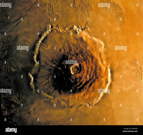 Olympus Mons, Mars Stock Photo: 164591023 - Alamy