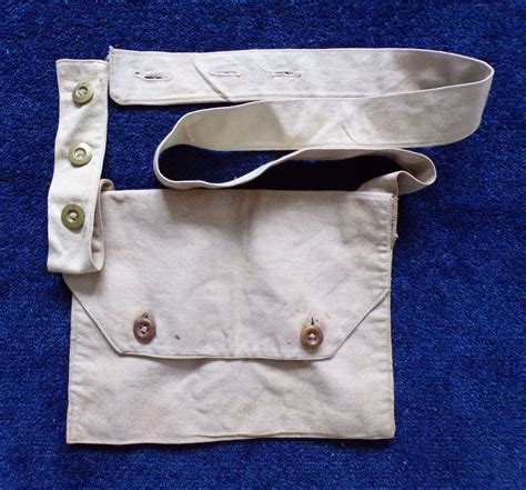 Ww1 British Ph Hood Gas Mask Bag In Survival And First Aid