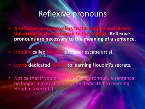 Reflexive And Intensive Pronouns Ppt