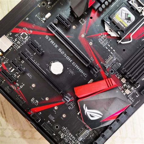 Strix B250h Gaming For Asus Atx Motherboard B250 Support 7th/6th Gen ...