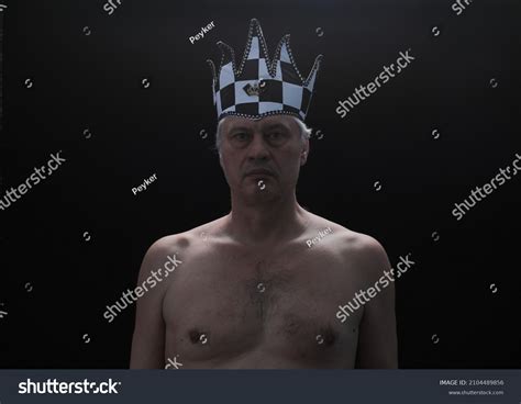 Portrait Naked King Stock Photo Shutterstock