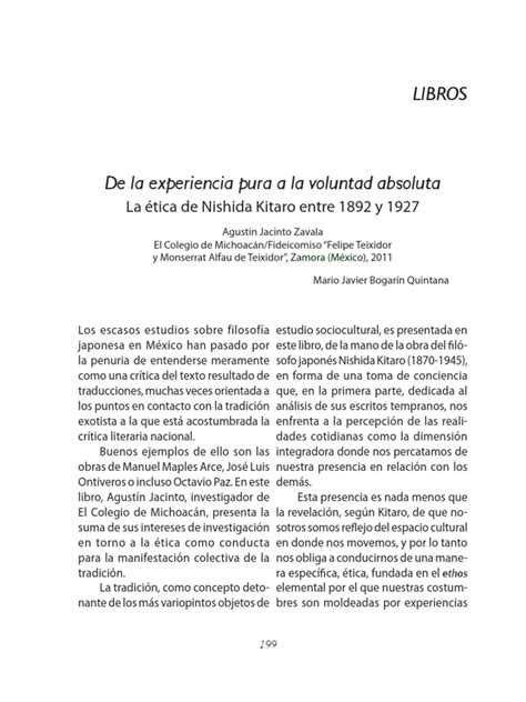 etica de nishida kitaro analisis    moralidad experiencia