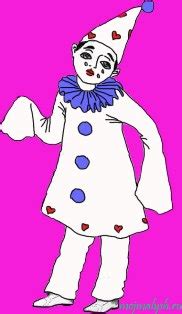 Детский новогодний костюм Пьеро — Сайт для мам и беременных "Мой малыш"