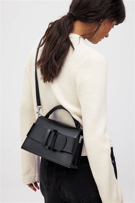 Buckle Detail Crossbody Bag Black Na Kd