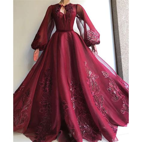Бордовые Красивые Платья - 69 фото