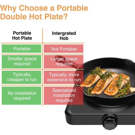 Portable Electric Double Hot Plate