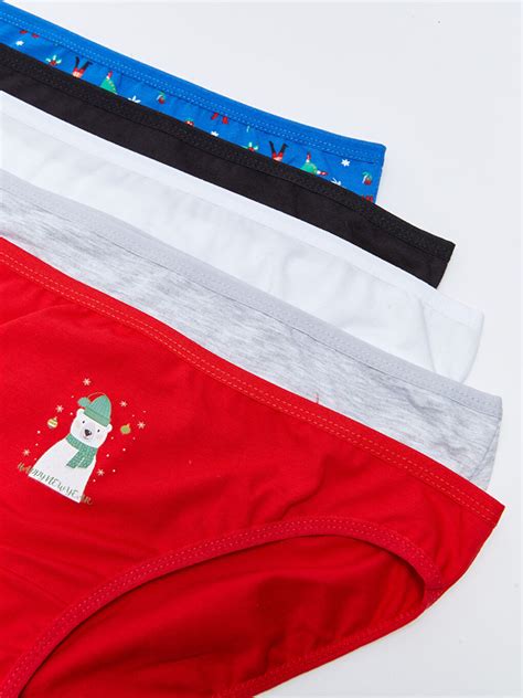 LCW Young Chiloți Bikini cu Imprimeu Pachet de W CM Z HC LC Waikiki