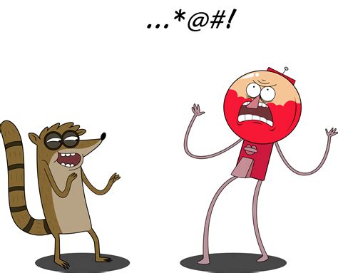 Benson Regular Show Angry