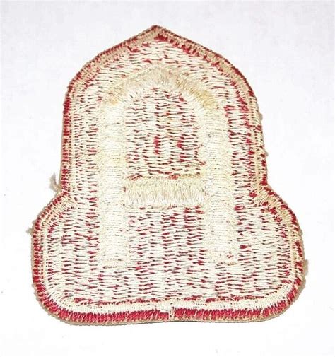 Original Cut Edge Ww2 14th Army Whiteback Patch Ghost Phantom Unit