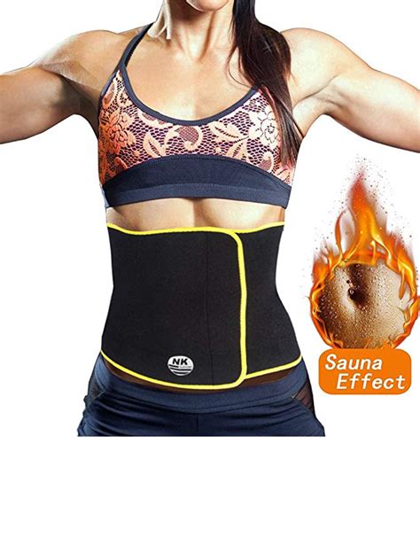 LELINTA Women Men Hot Thermo Sweat Neoprene Waist Trimmer Shapers Slimming Belt Waist Cincher