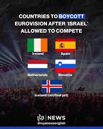 ireland spain  netherlands withdraw  eurovision