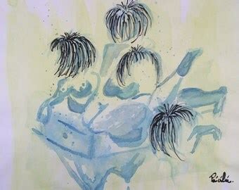 Nude Watercolor Etsy