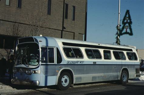 La Crosse Mtu Gm New Look Bus Kodachrome Original Kodak Slide